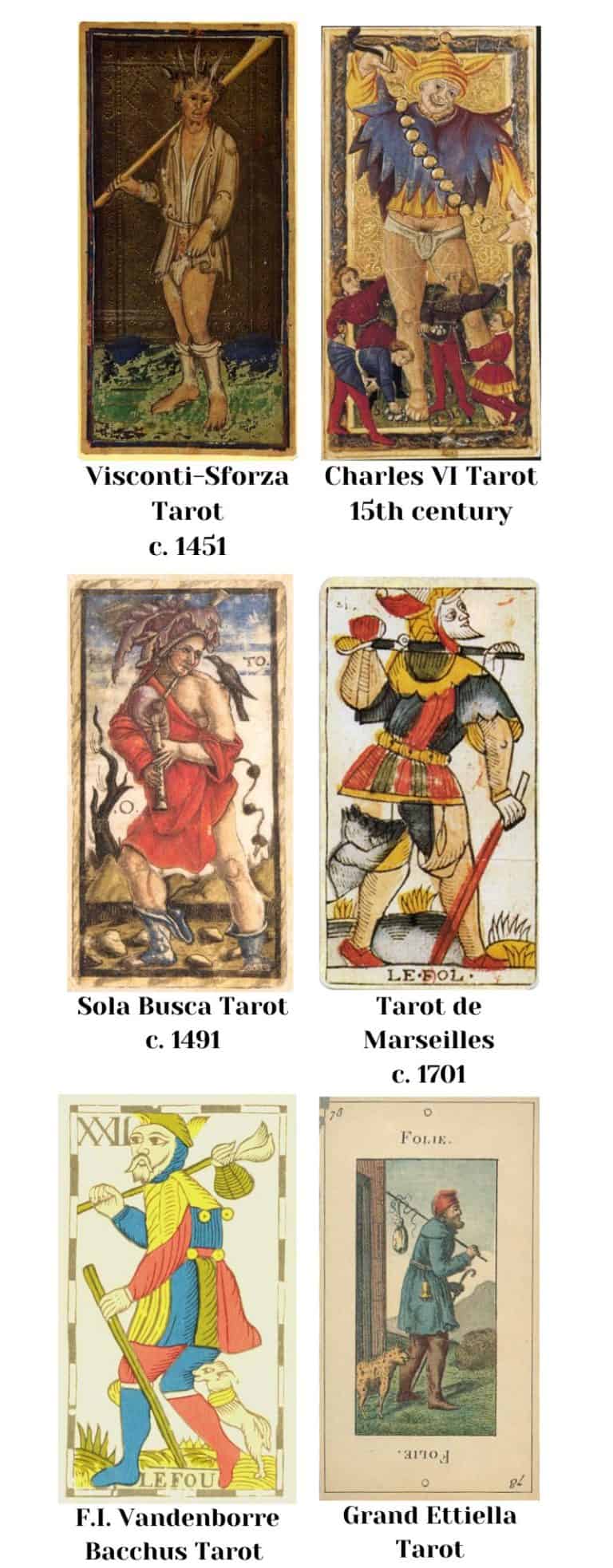 the fool tarot across time